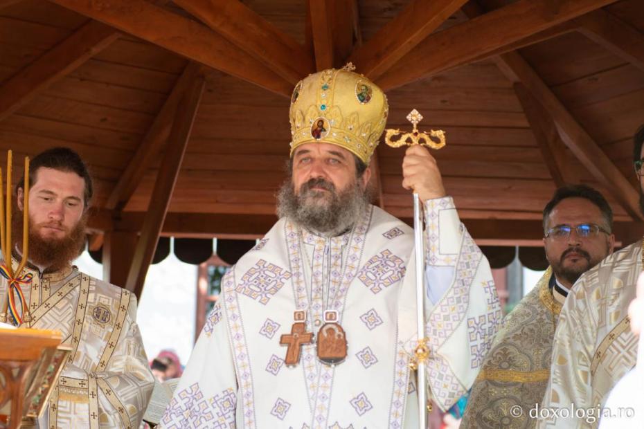 PS Nichifor Botoșăneanul, predicând / Foto: Mihail Vrăjitoru